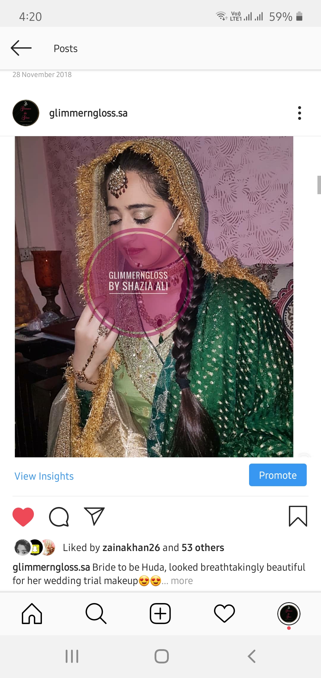 Shazia Ali Makeup Artist Services, Review and Info - Olready